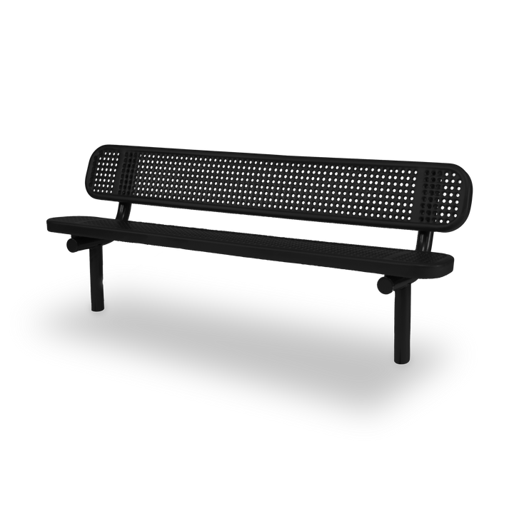Inground Signature Perforated Bench