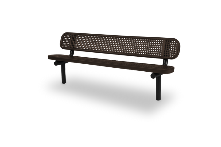 Inground Signature Perforated Bench