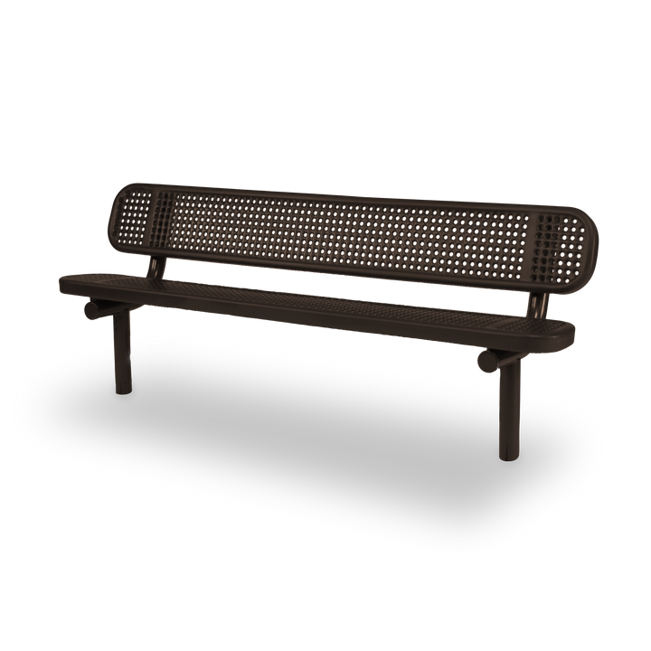Inground Signature Perforated Bench