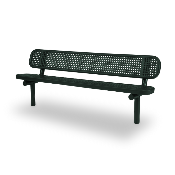 Inground Signature Perforated Bench