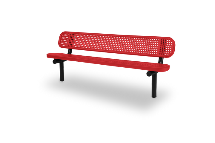 Inground Signature Perforated Bench