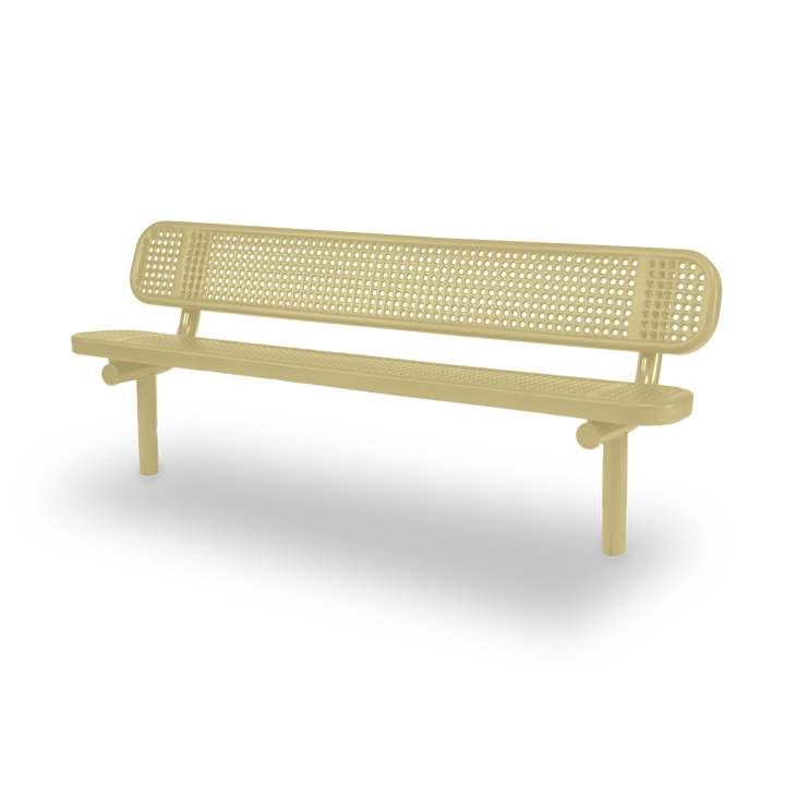 Inground Signature Perforated Bench