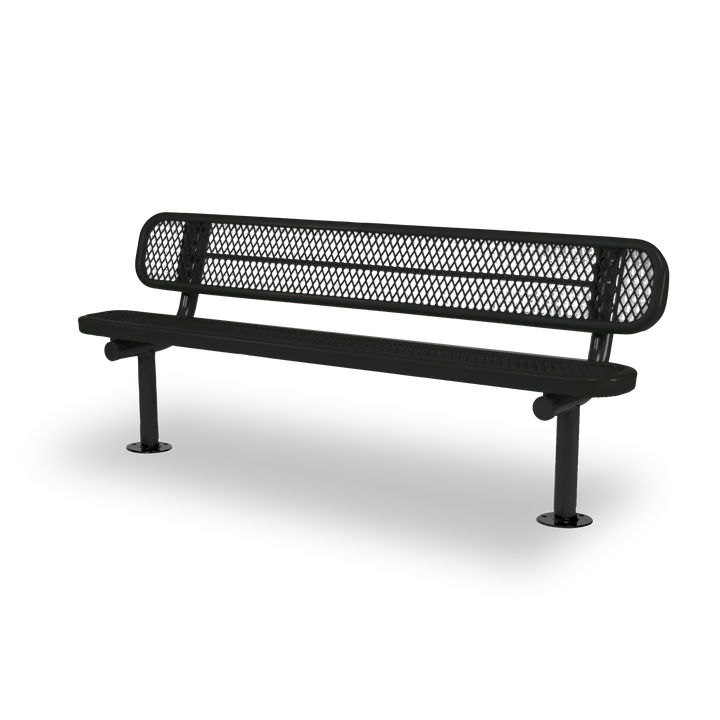 Mounted Signature Diamond Bench