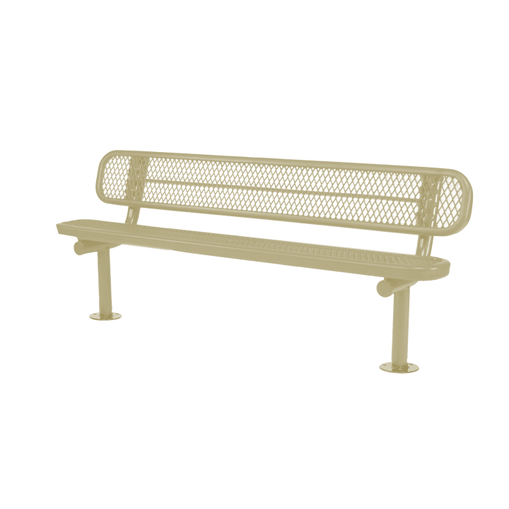 Mounted Signature Diamond Bench