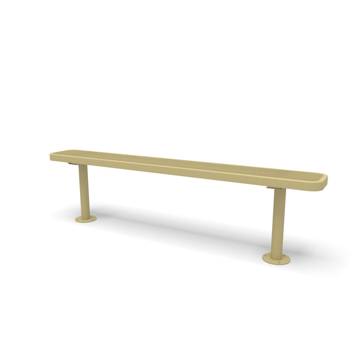 Mounted Signature Diamond Flat Bench w/ 10" Wide Seat