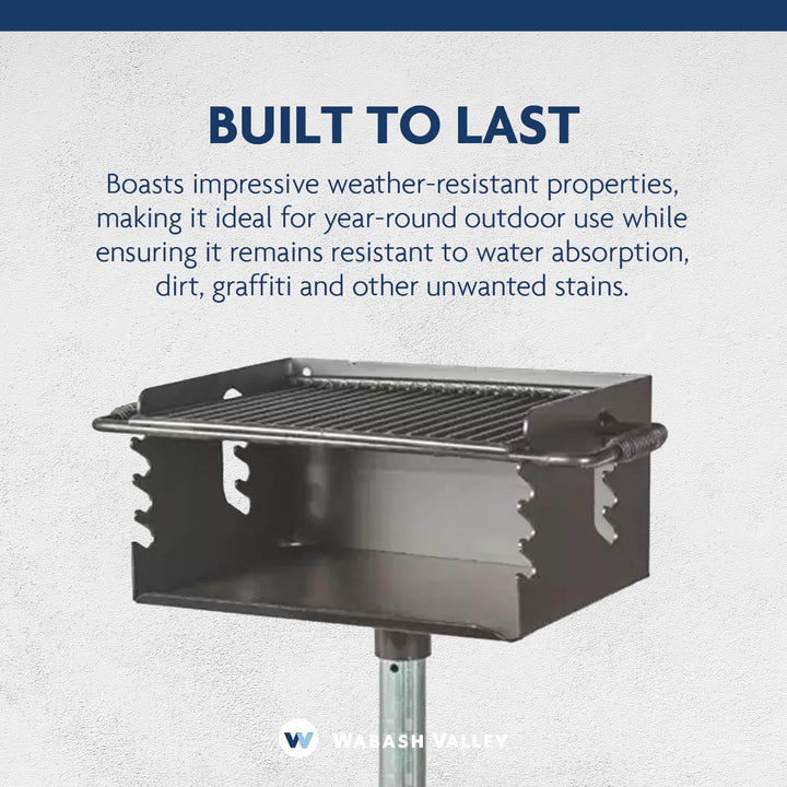 Signature Flip Grate Pedestal Grill