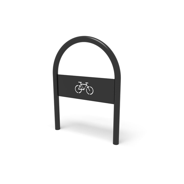 Inground Inverted U Bike Rack