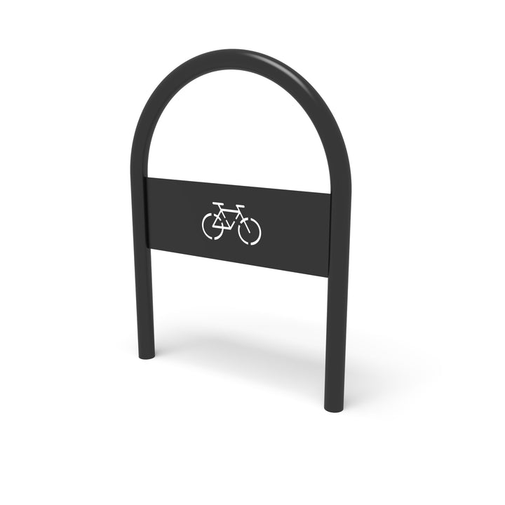 Inground Inverted U Bike Rack