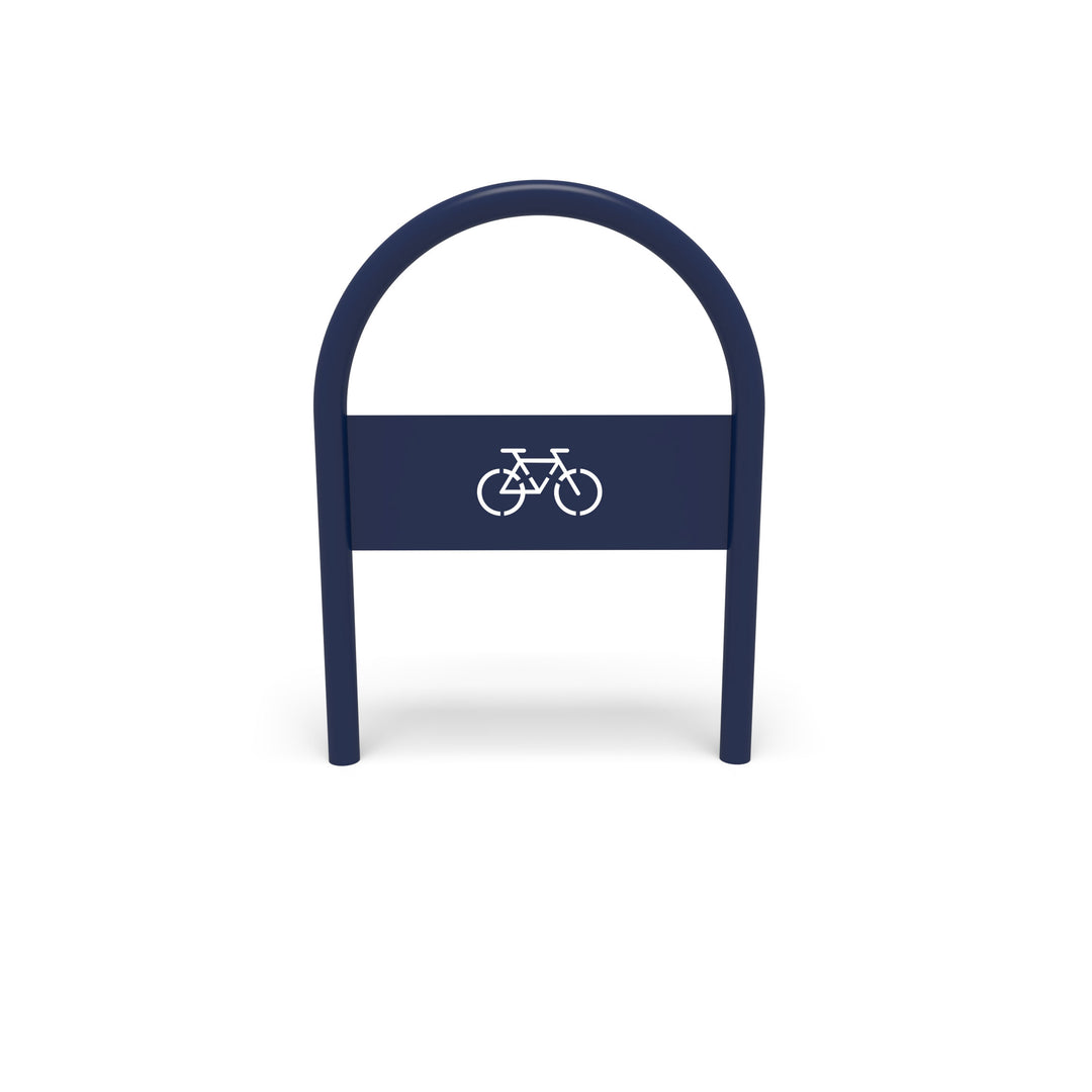 Inground Inverted U Bike Rack