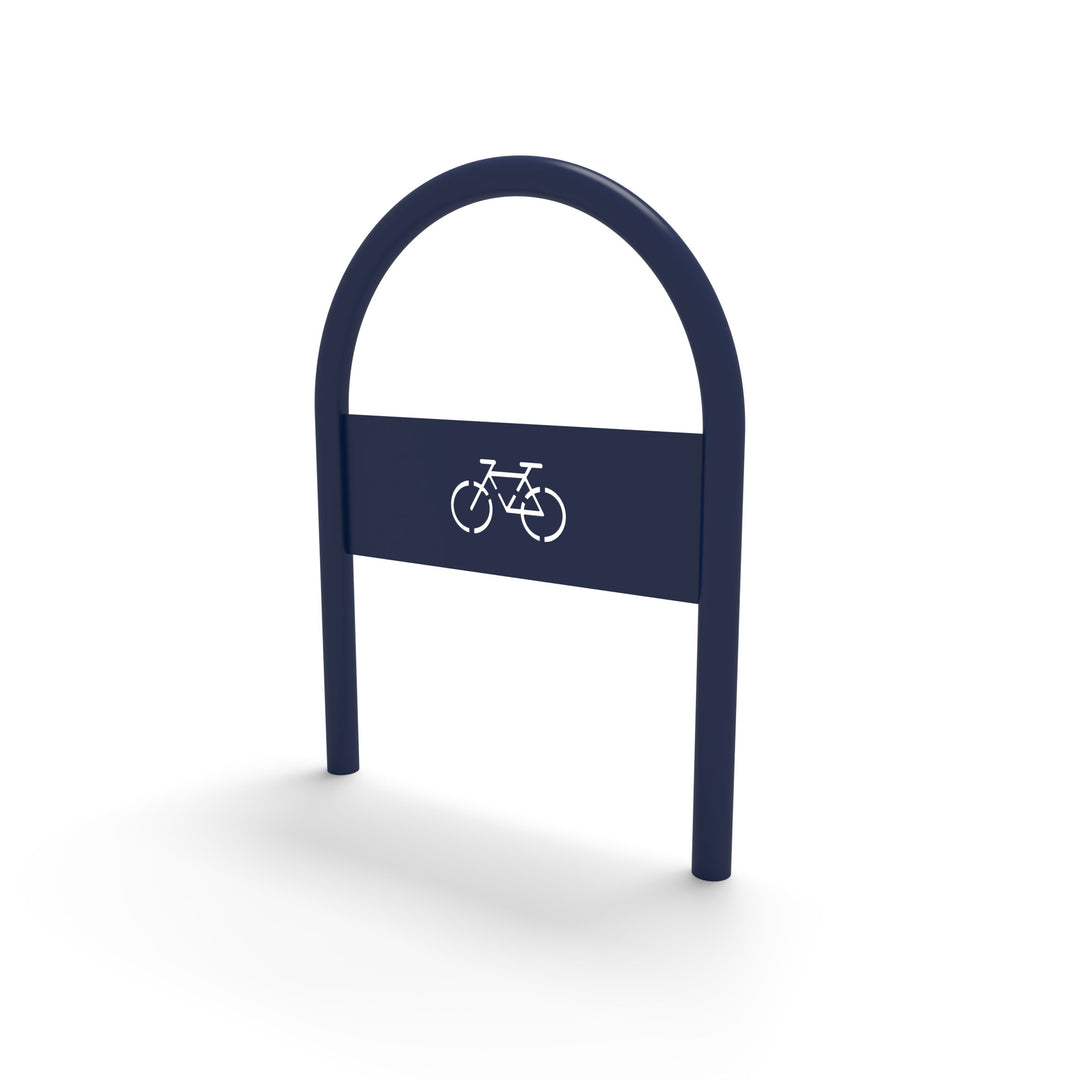Inground Inverted U Bike Rack
