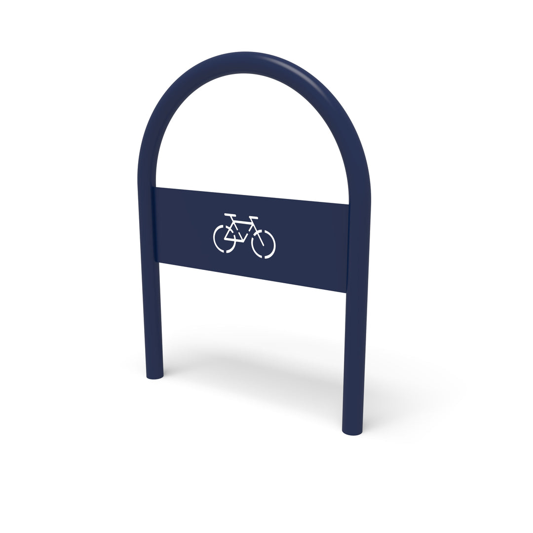 Inground Inverted U Bike Rack