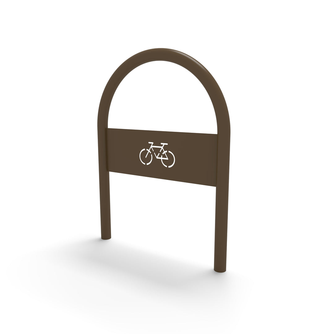 Inground Inverted U Bike Rack