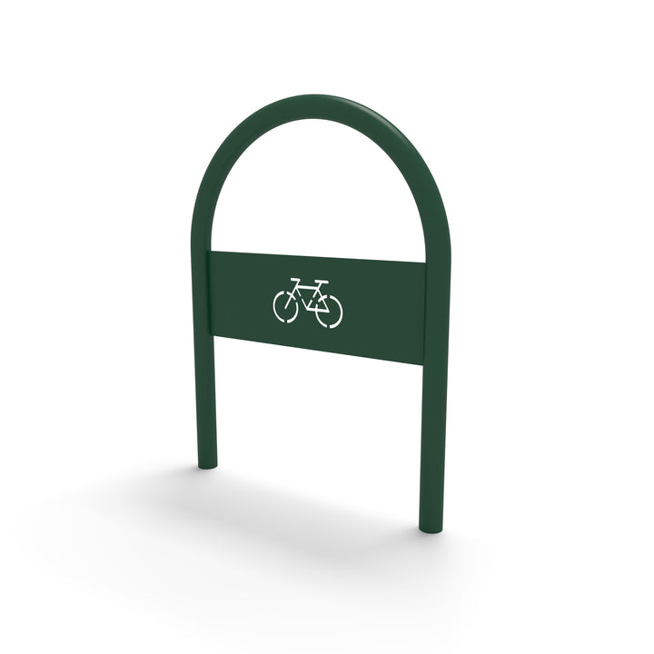 Inground Inverted U Bike Rack