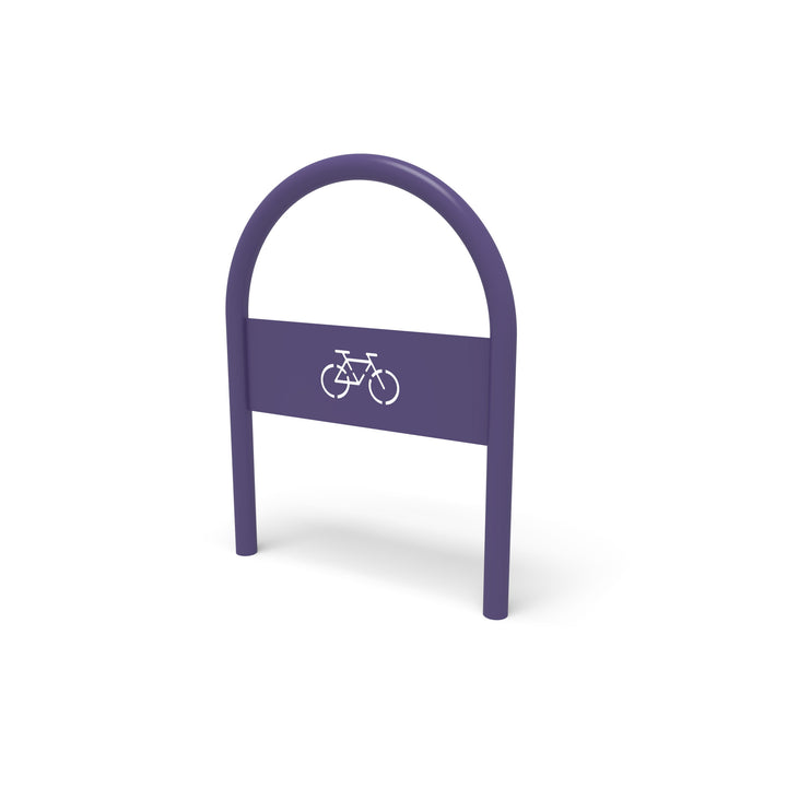 Inground Inverted U Bike Rack