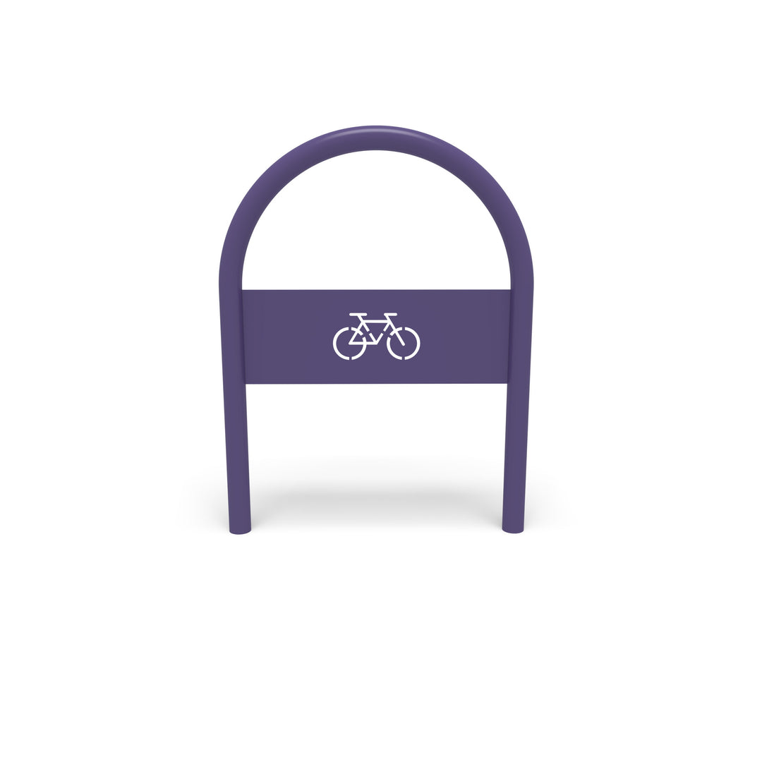 Inground Inverted U Bike Rack