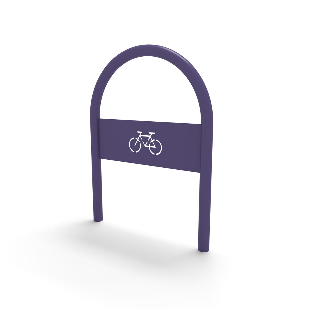 Inground Inverted U Bike Rack