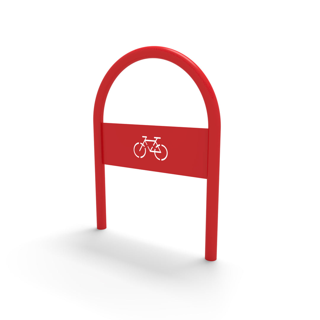 Inground Inverted U Bike Rack
