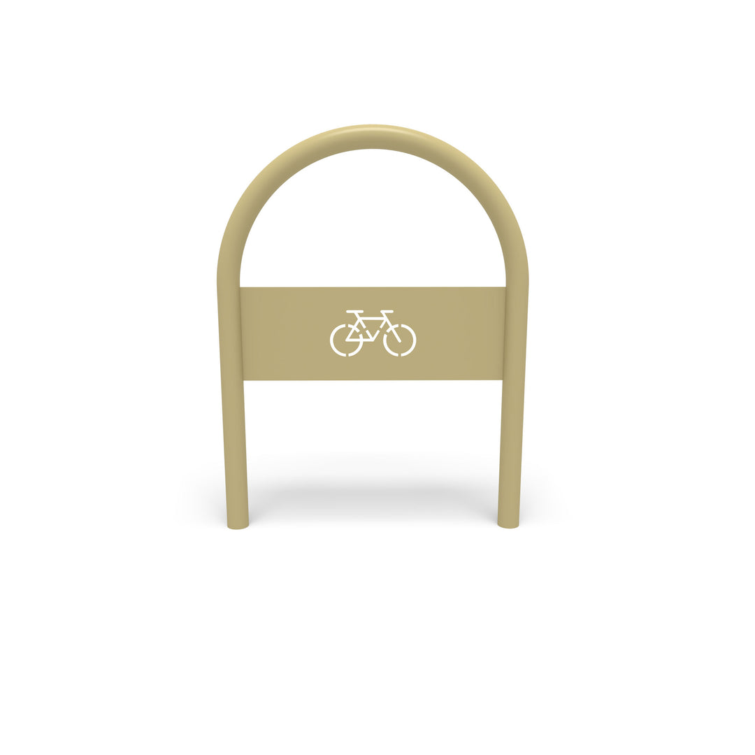 Inground Inverted U Bike Rack