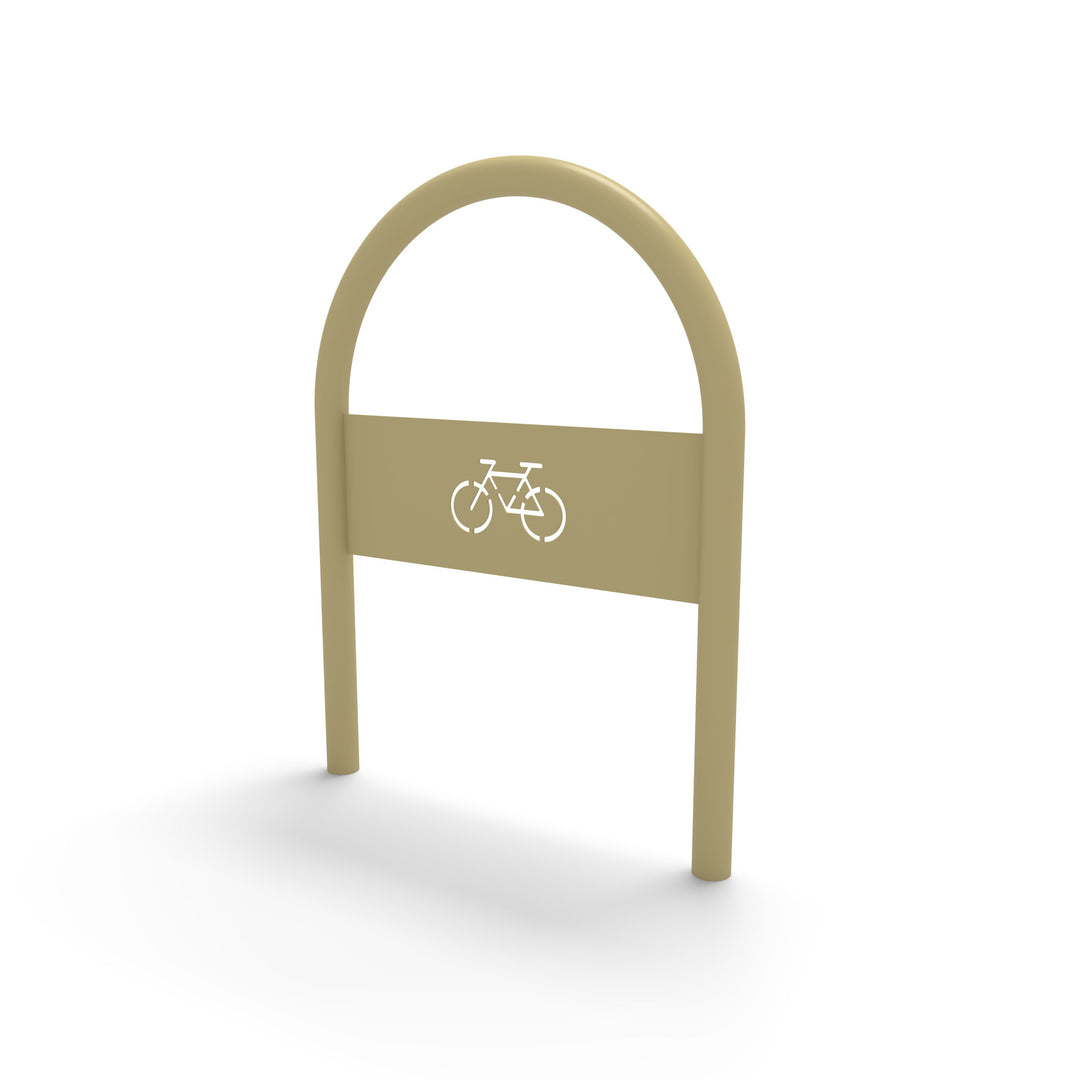 Inground Inverted U Bike Rack