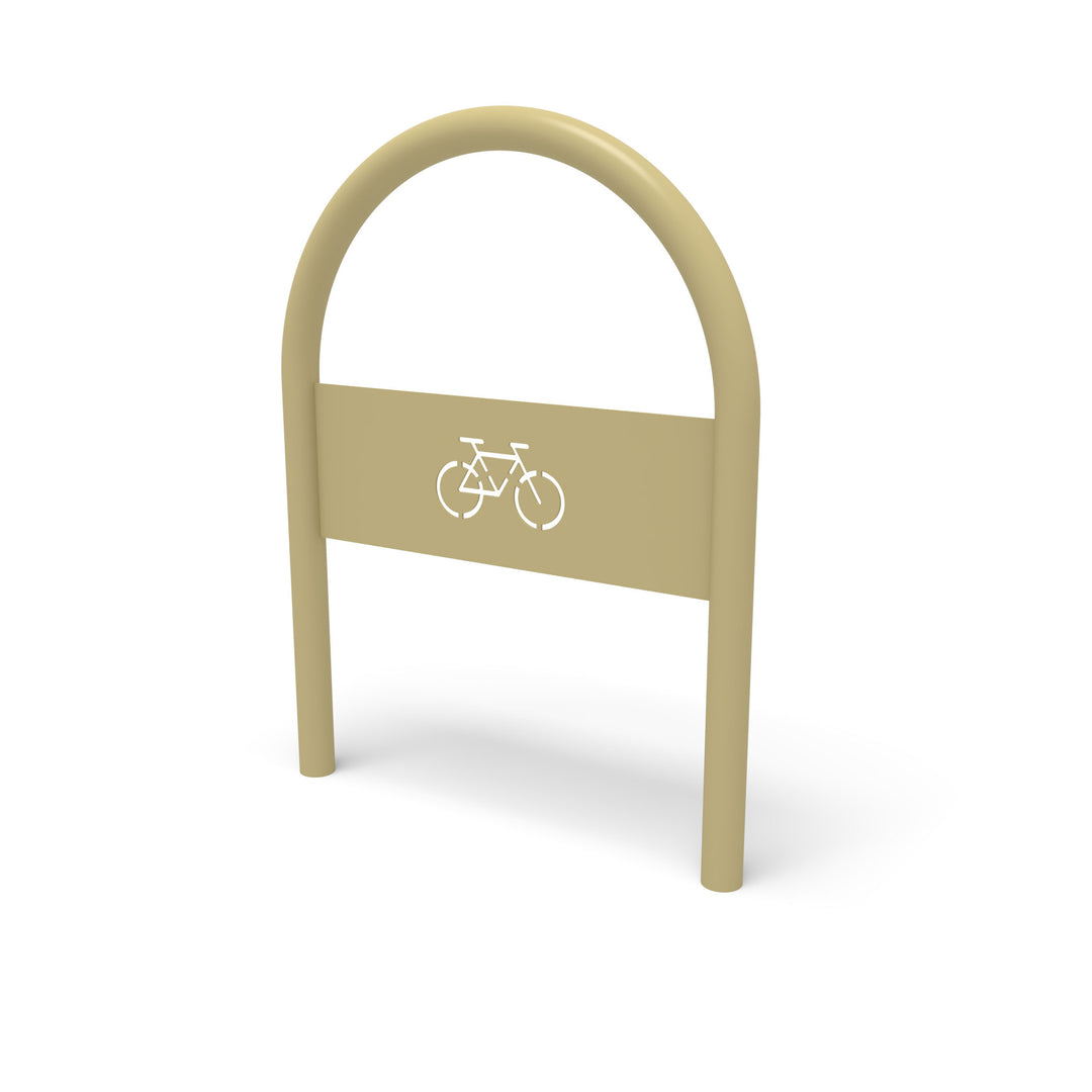 Inground Inverted U Bike Rack