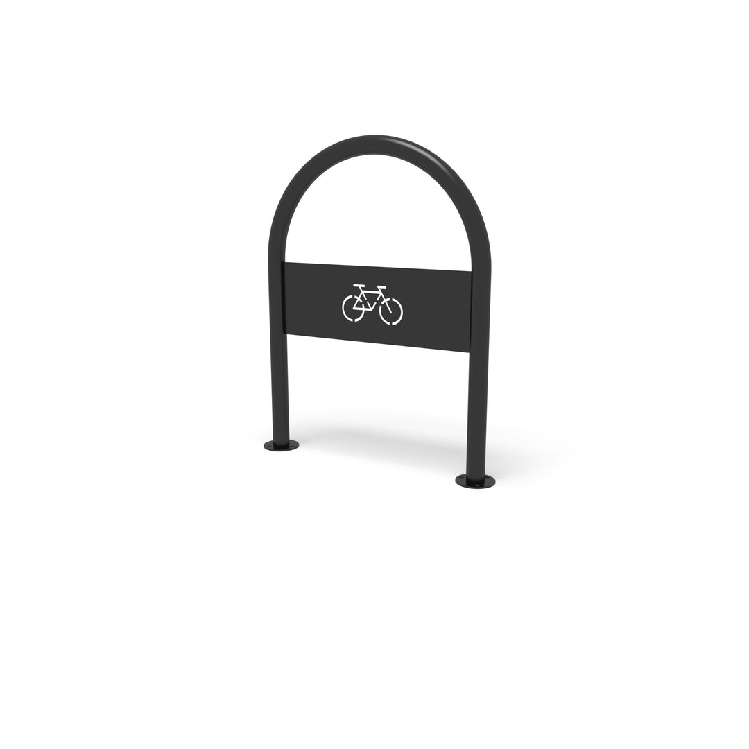 Mounted Inverted U Bike Rack