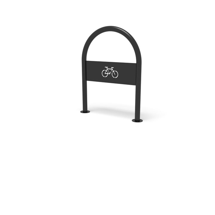 Mounted Inverted U Bike Rack