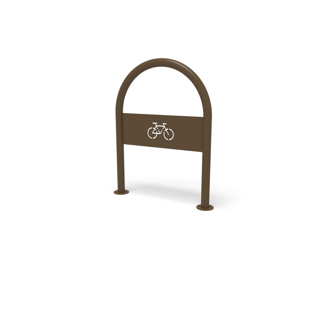 Mounted Inverted U Bike Rack