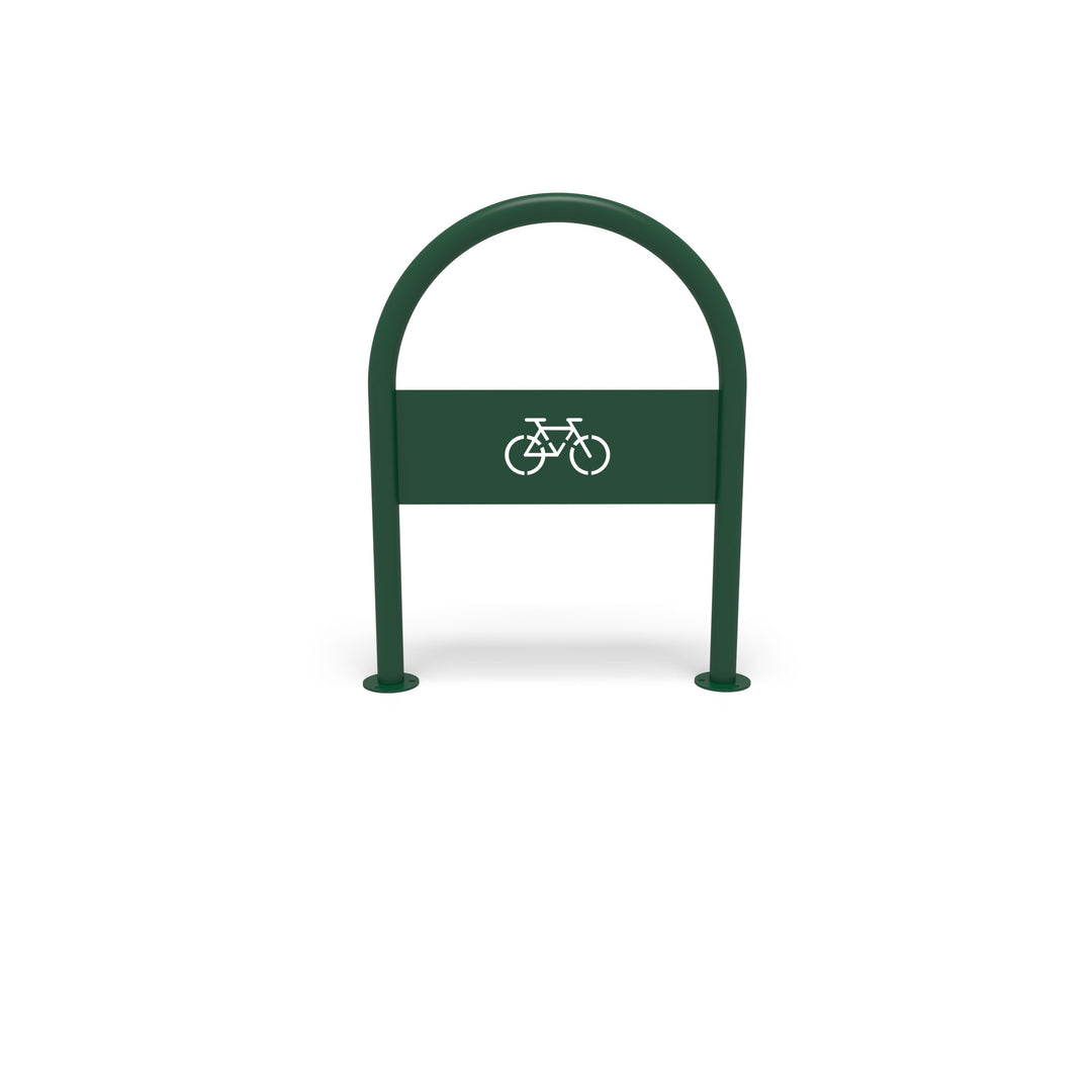 Mounted Inverted U Bike Rack