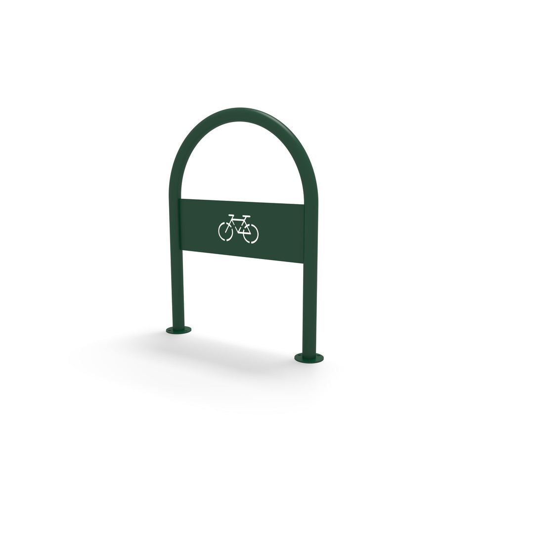 Mounted Inverted U Bike Rack