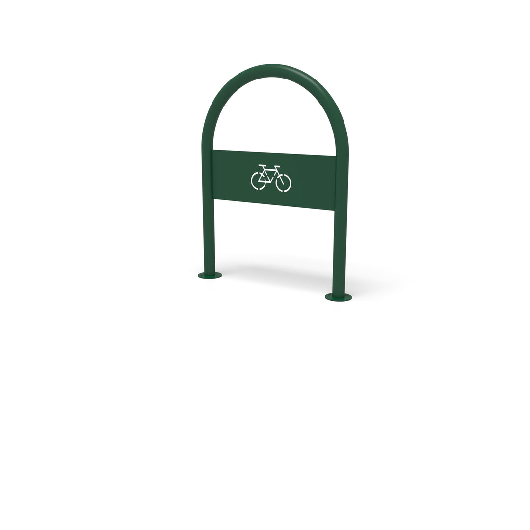 Mounted Inverted U Bike Rack