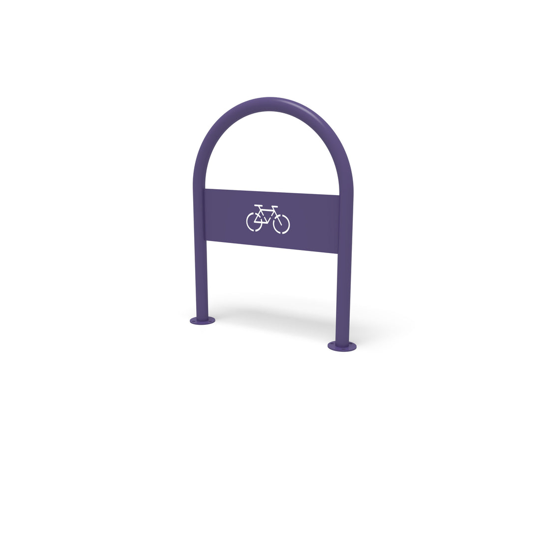 Mounted Inverted U Bike Rack