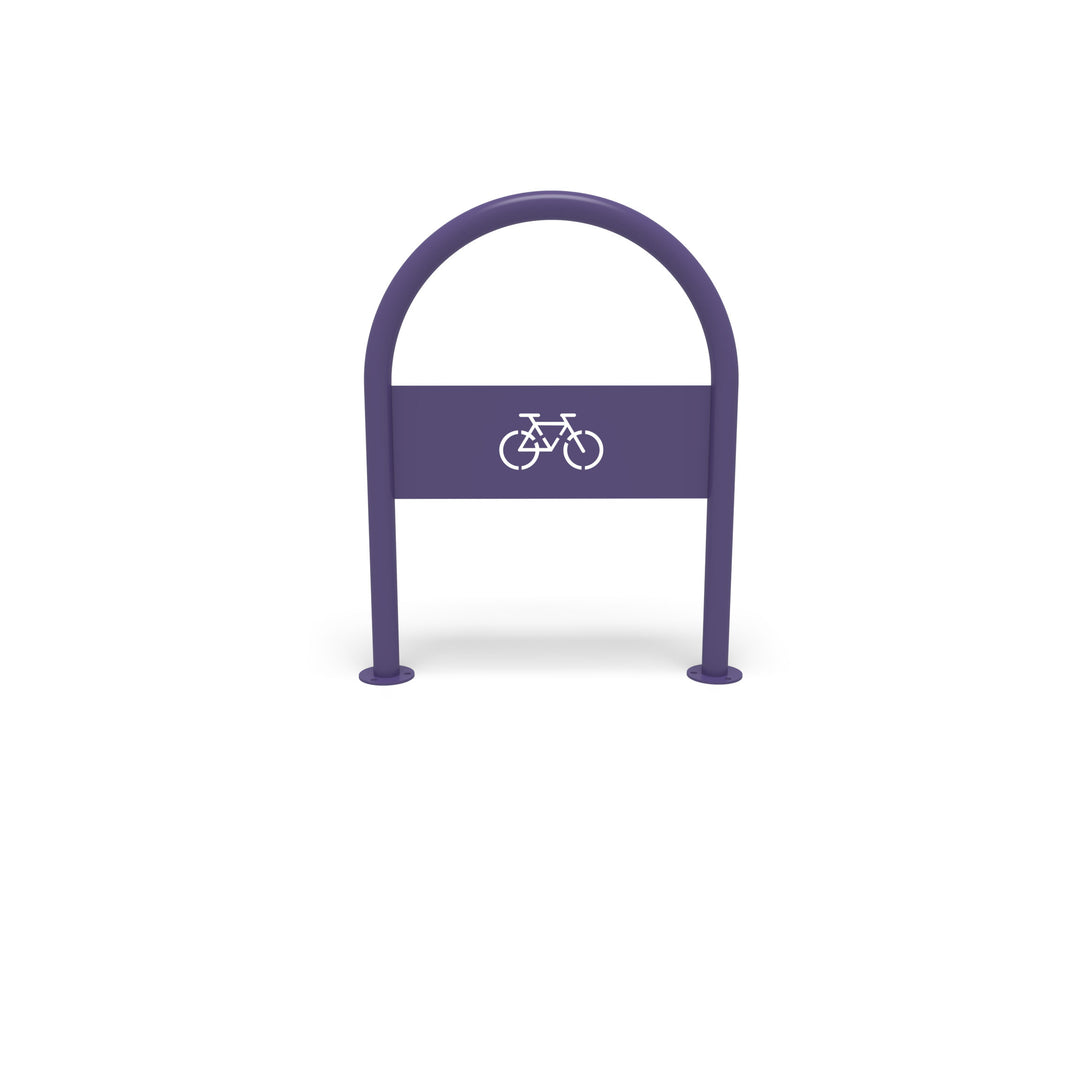 Mounted Inverted U Bike Rack