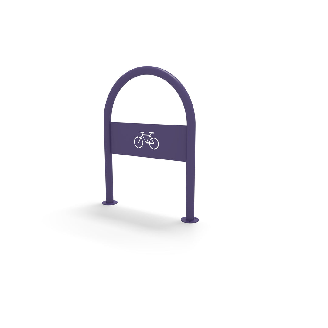Mounted Inverted U Bike Rack