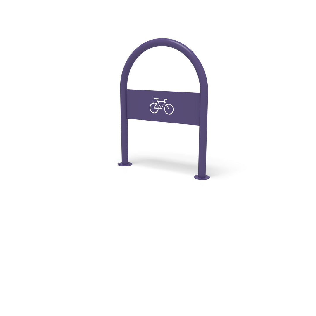 Mounted Inverted U Bike Rack