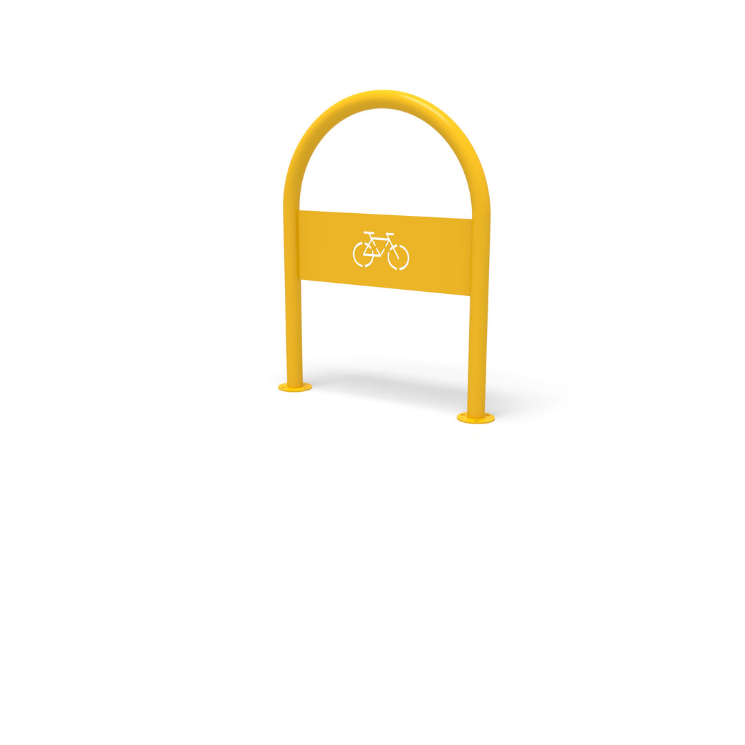 Mounted Inverted U Bike Rack