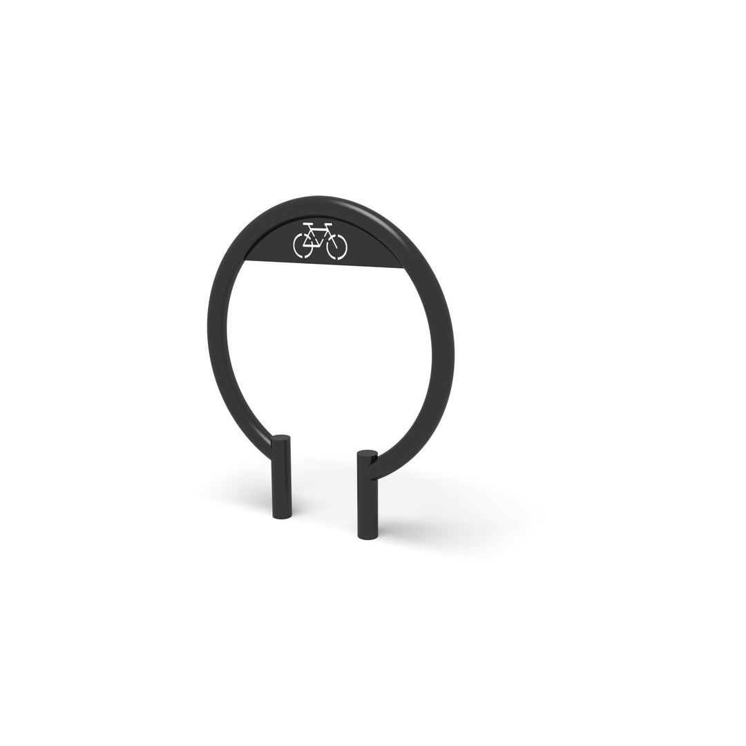 Mounted Circular Bike Rack