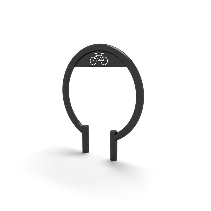 Mounted Circular Bike Rack