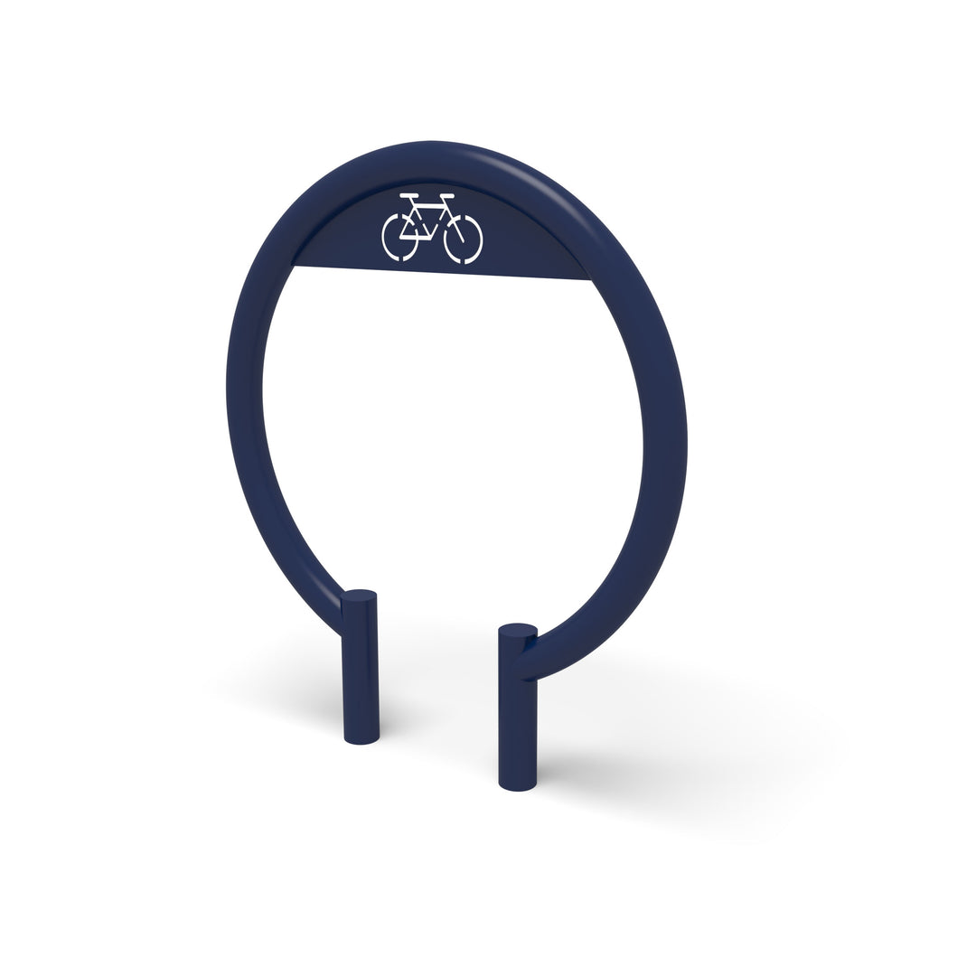 Mounted Circular Bike Rack