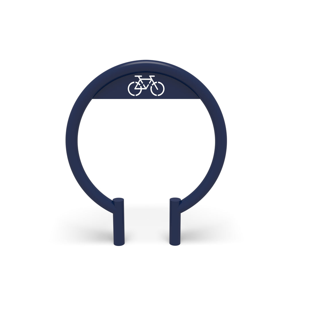 Mounted Circular Bike Rack