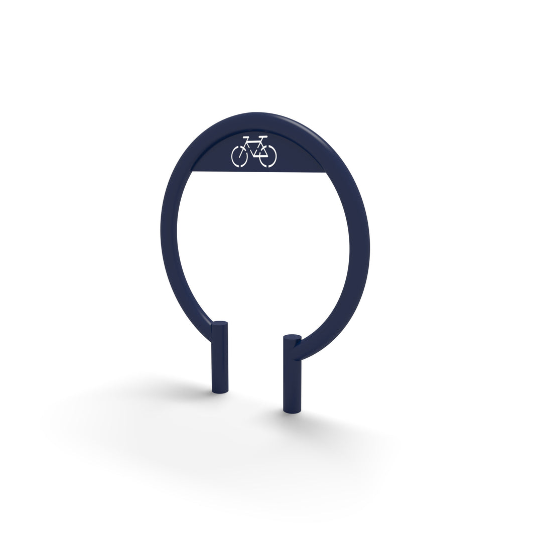 Mounted Circular Bike Rack
