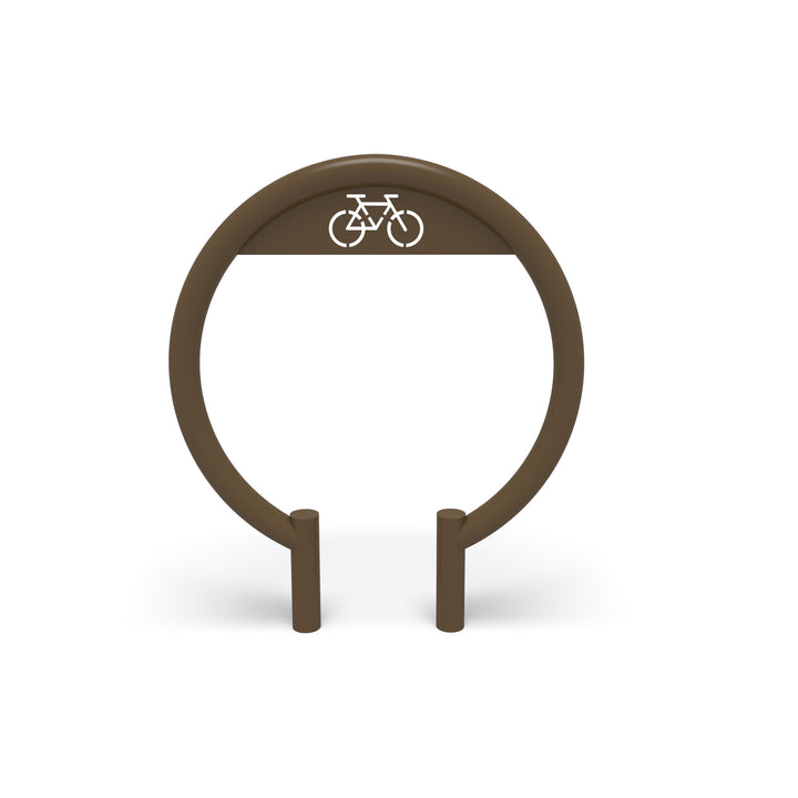 Mounted Circular Bike Rack