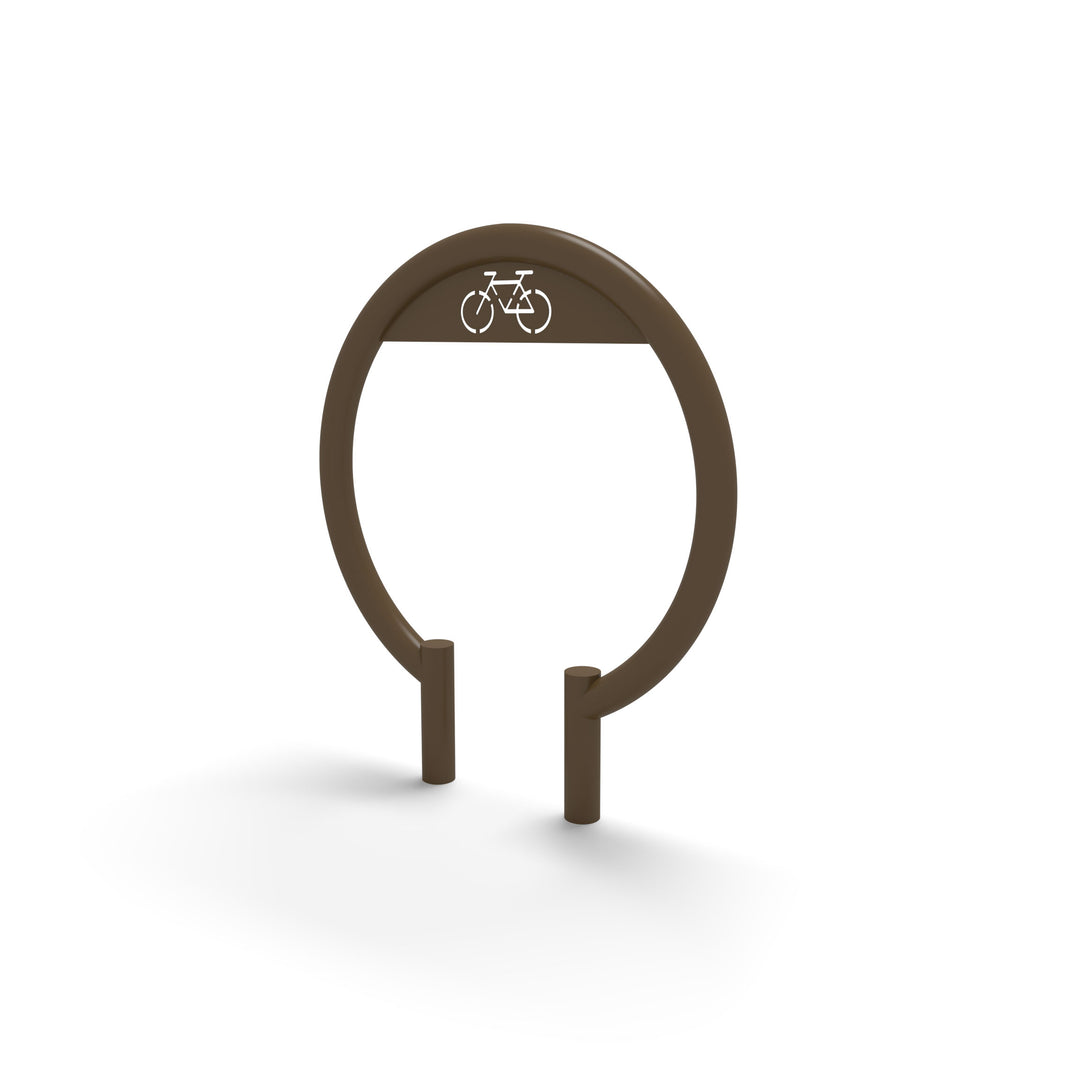 Mounted Circular Bike Rack