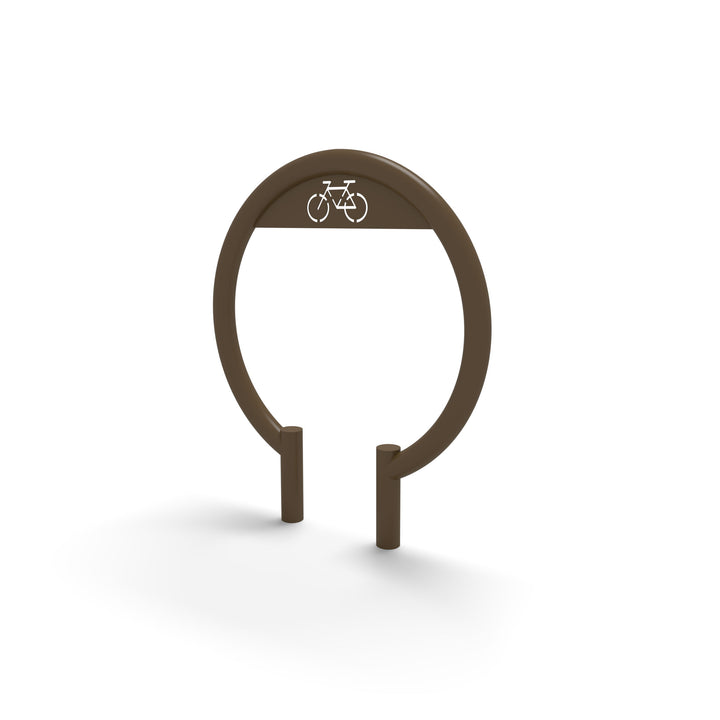 Mounted Circular Bike Rack