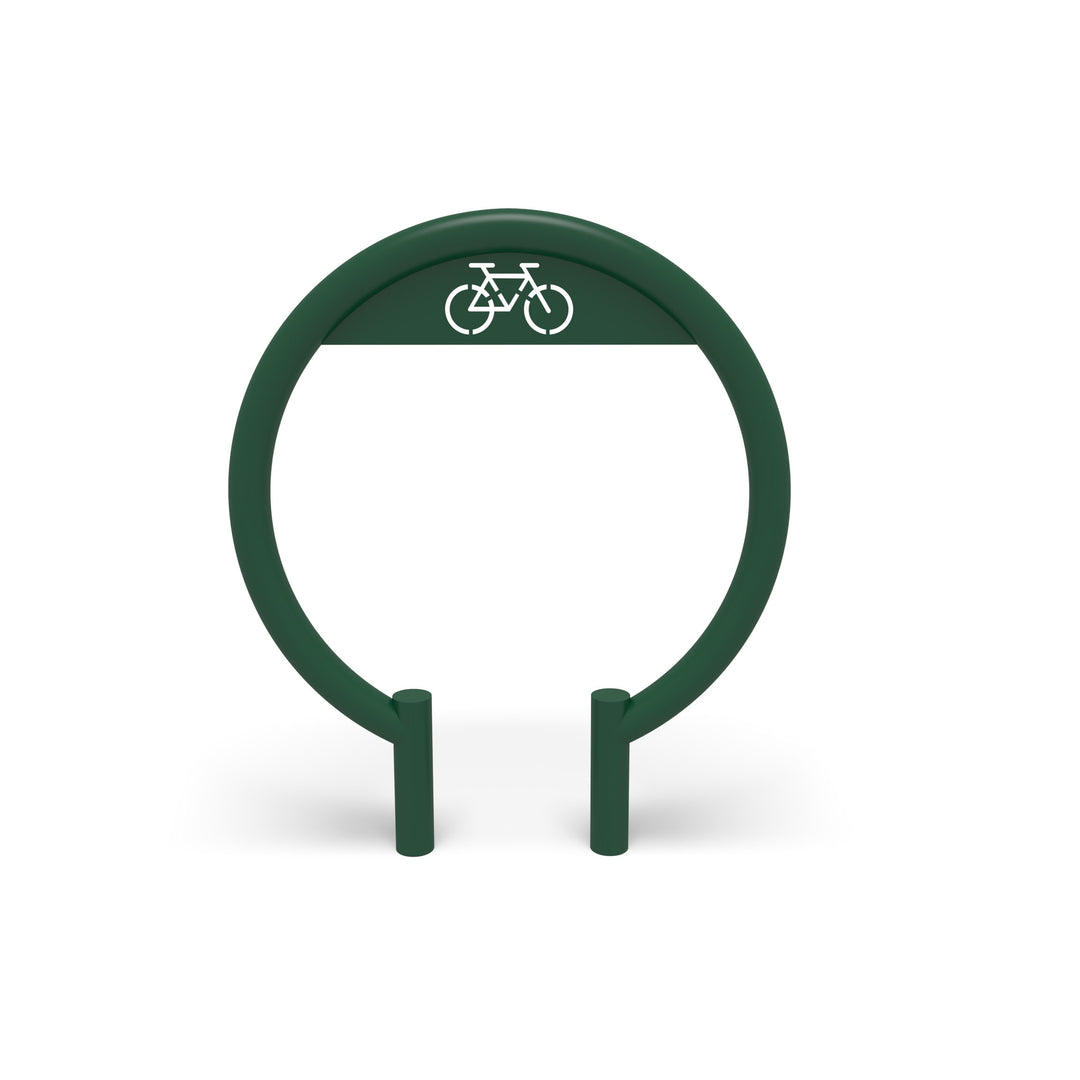 Mounted Circular Bike Rack