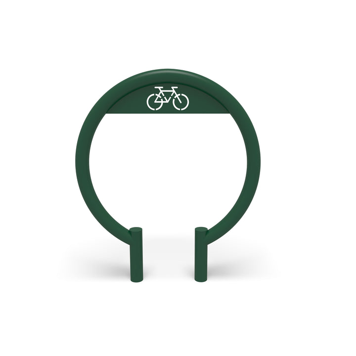 Mounted Circular Bike Rack