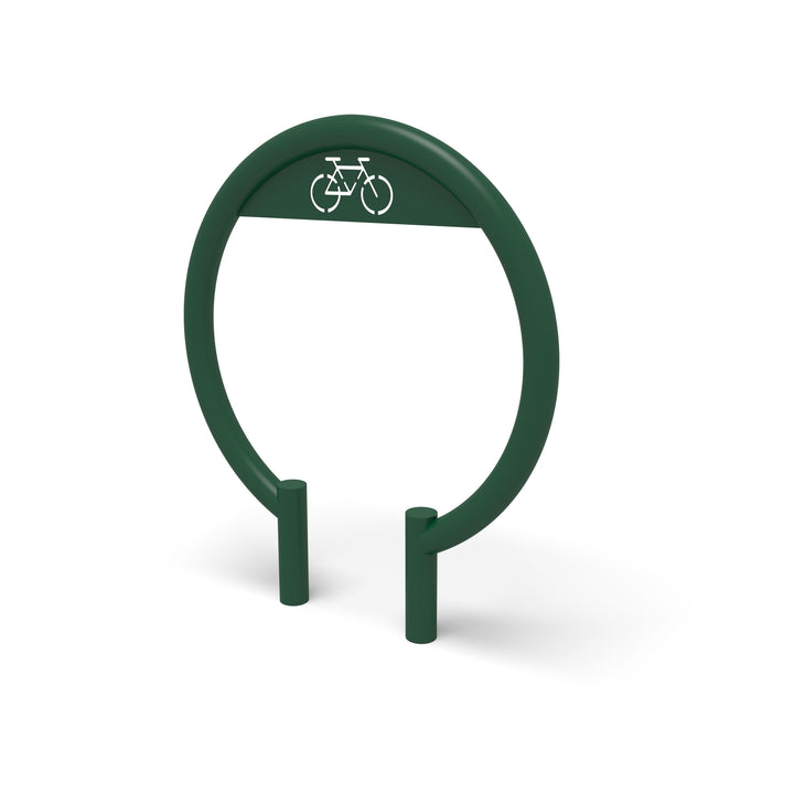 Mounted Circular Bike Rack