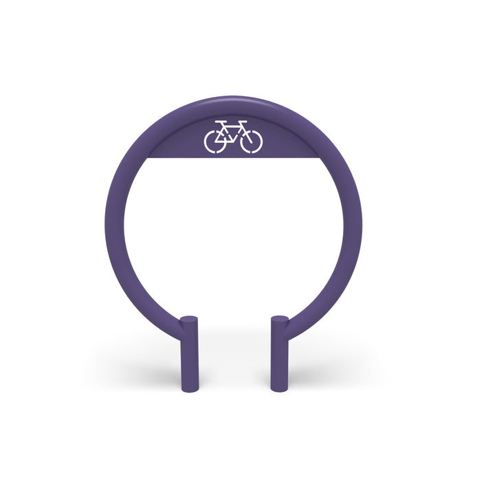 Inground Circular Bike Rack