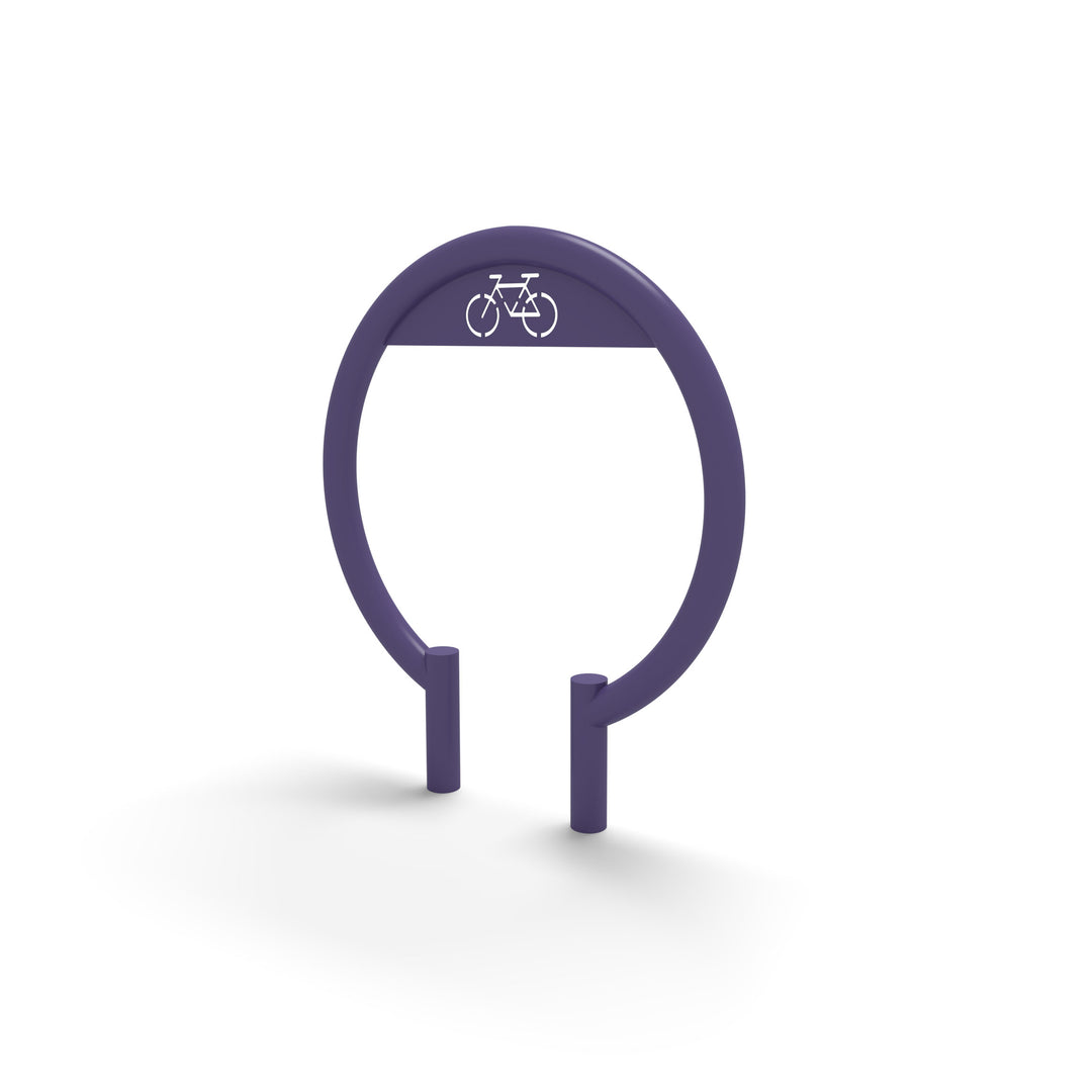 Mounted Circular Bike Rack
