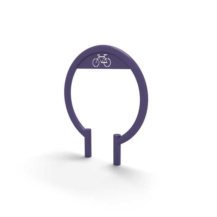 Mounted Circular Bike Rack