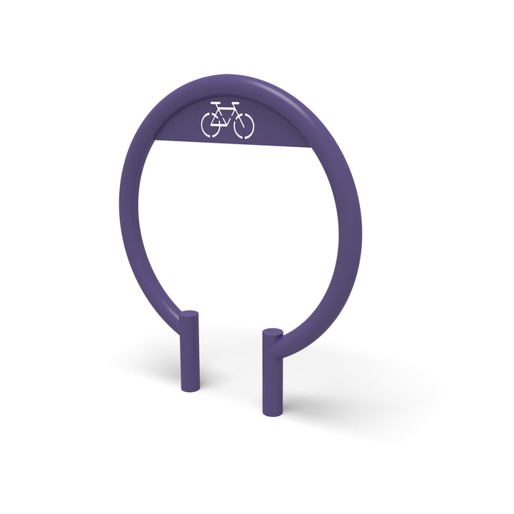Mounted Circular Bike Rack